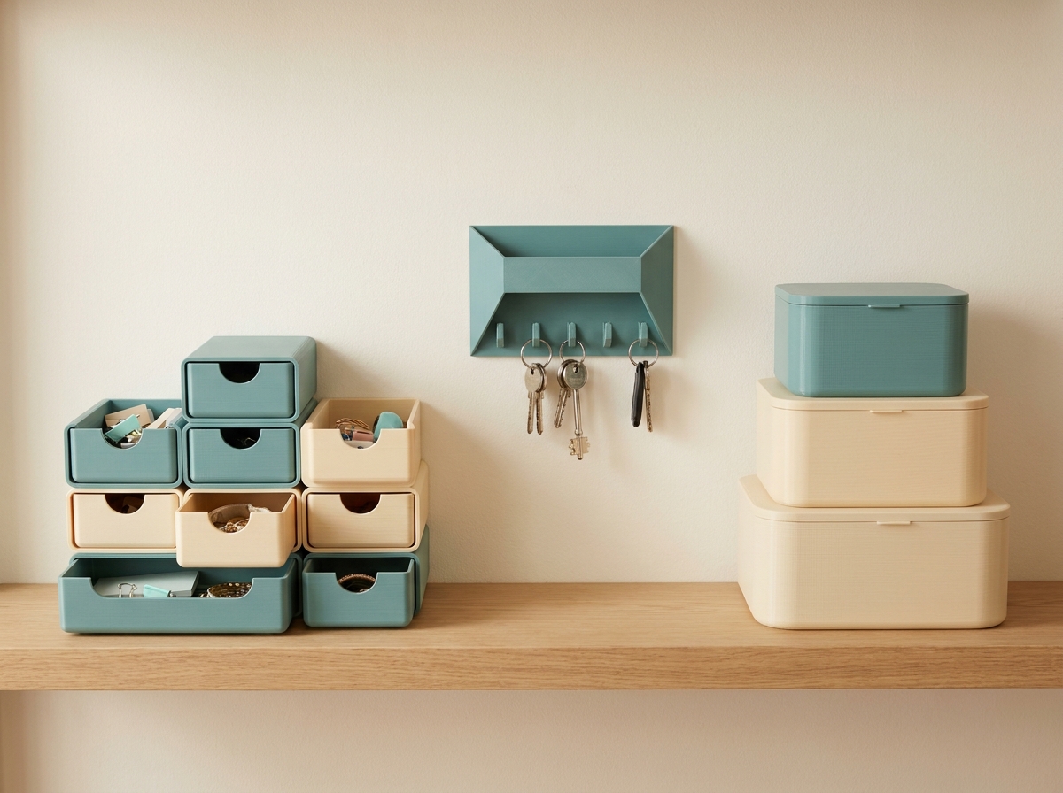 Home Organizers — 3D printed by Karu Print