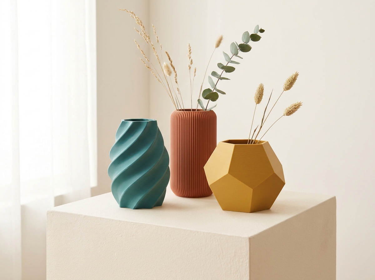 Vases — 3D printed by Karu Print