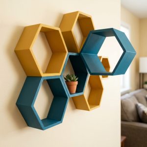 Honeycomb Wall Shelf Honeycomb Wall Shelf