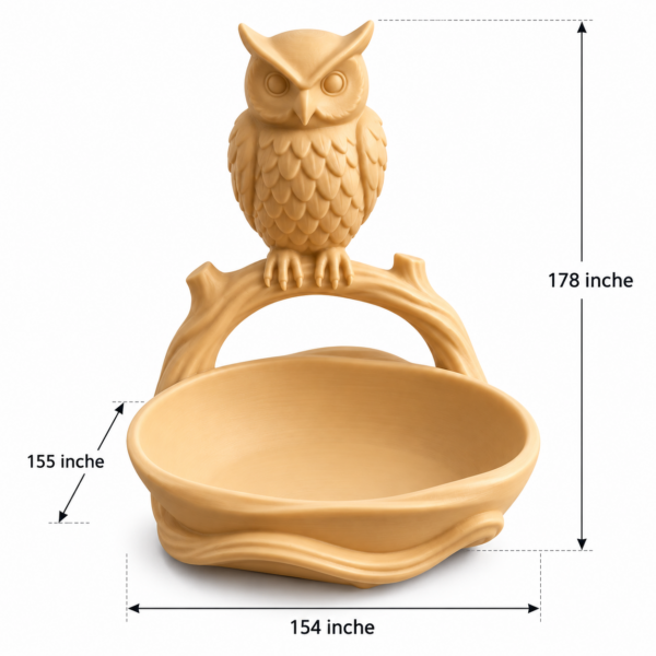 Owl Branch Catchall Bowl