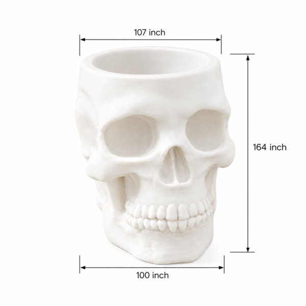 Gothic Skull Pen Holder