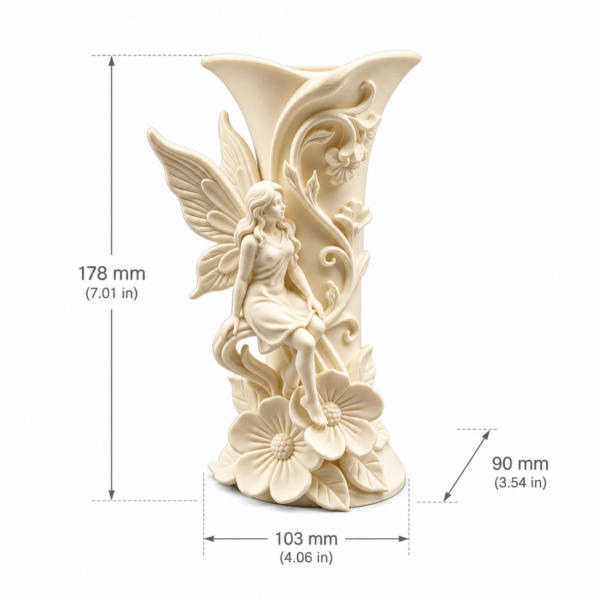 Fairy Garden Relief Vase