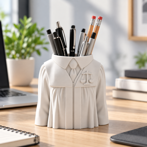 Judge’s Robe Pen Holder Lawyer Pen Holder