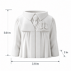 Measured White Robe Pen Holder Lawyer Pen Holder