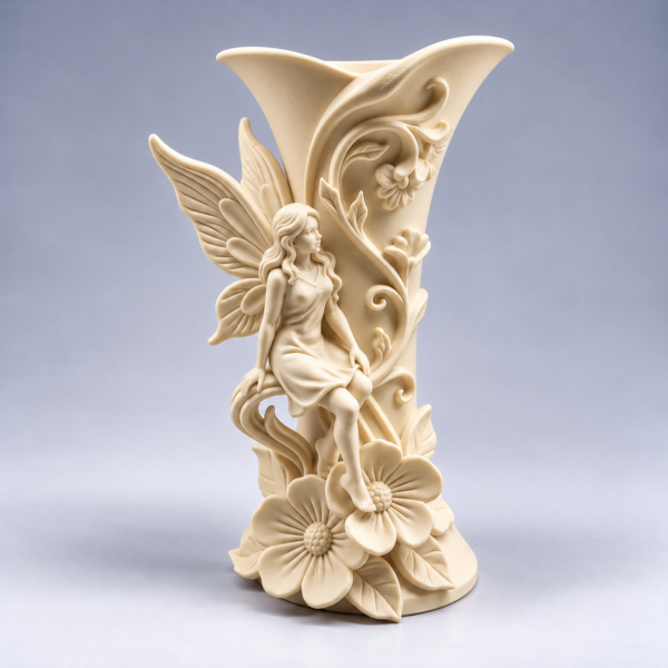 Fairy Garden Relief Vase