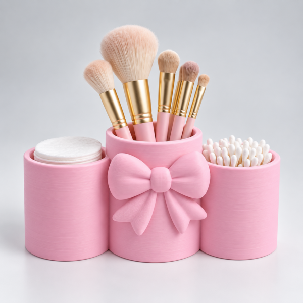 Bow Makeup Brush Holder