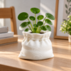 Fabric Sack Vase