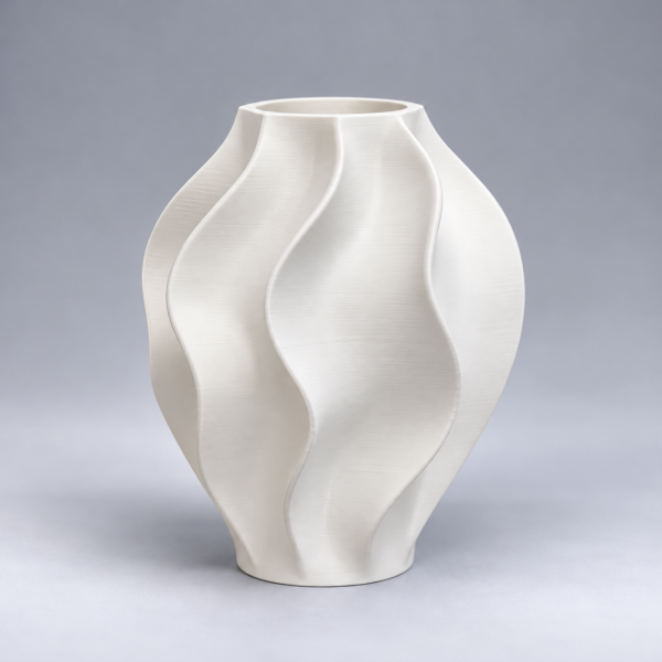 Flowing Waves Vase