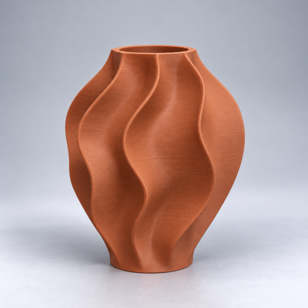 Flowing Waves Vase