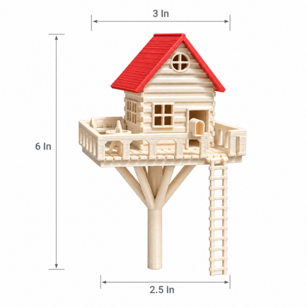 Treehouse Model with Measurements Treehouse Model with Measurements
