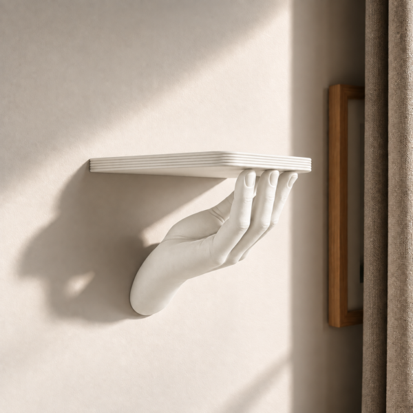 Realistic Hand Shelf