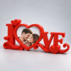 Heart Shaped LOVE Photo Frame