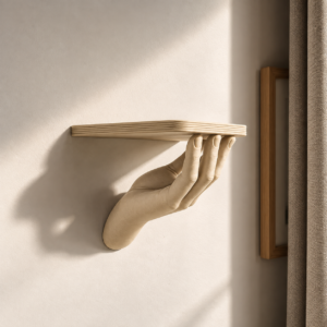 Realistic Hand Shelf